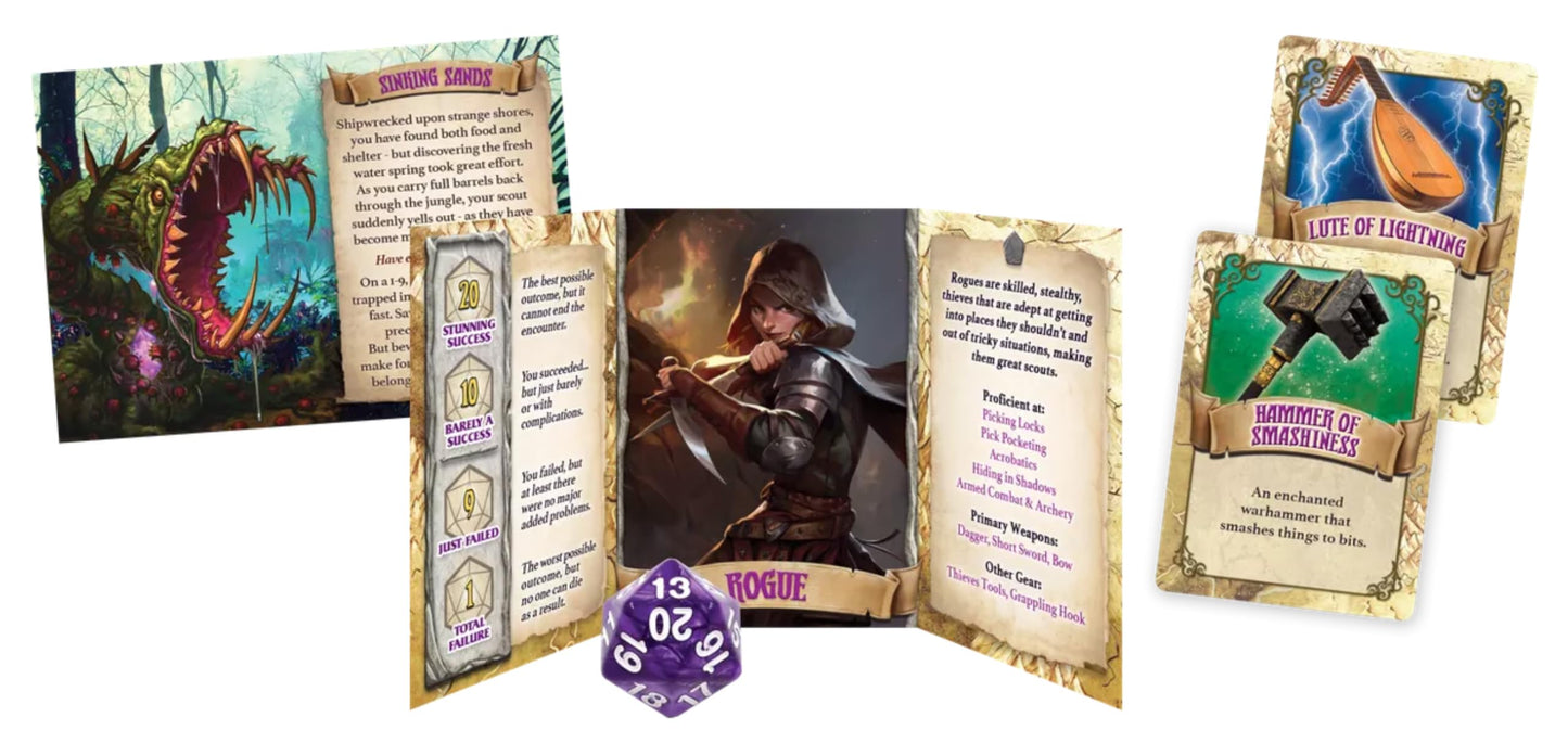 Adventure Party: The Role-Playing Party Game, Blue
