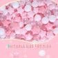 TRENDPLAY Star Ball Pit Balls for Toddlers -100 Count Star Balls Different Shapes, Non-Toxic Plastic Balls for Safe Play, Boys Girls Festival Party
