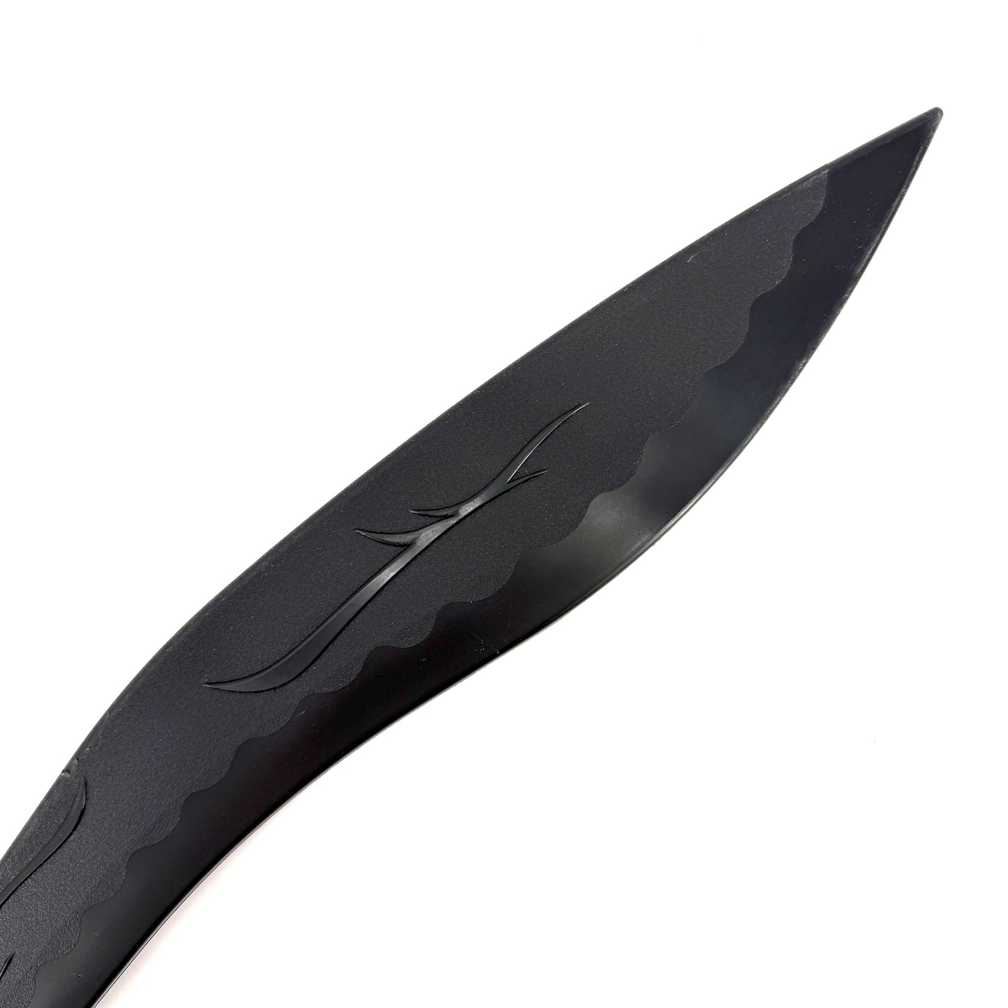 E-BOGU Polypropylene Kukri-Style Black Sword (24.5")
