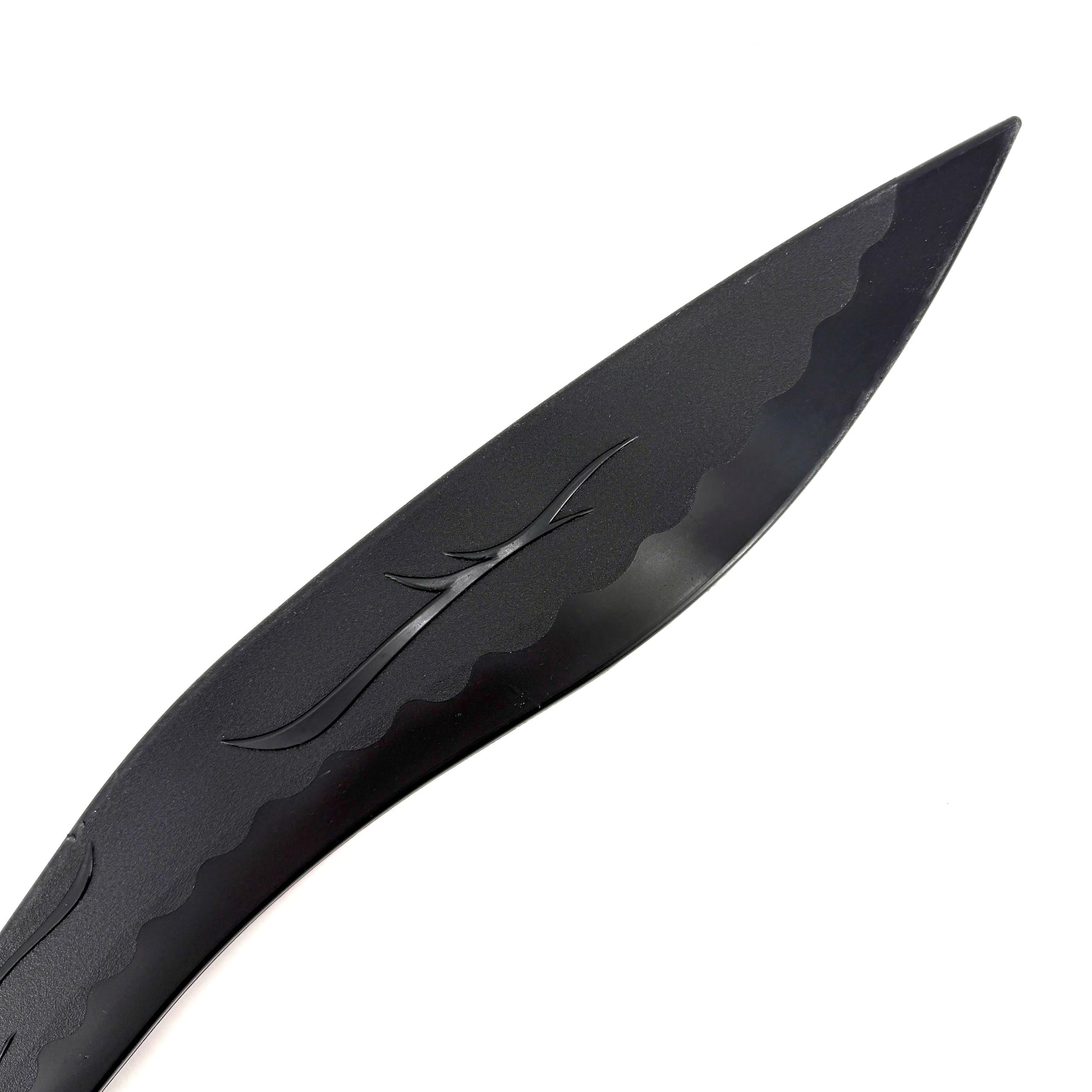 E-BOGU Polypropylene Kukri-Style Black Sword (24.5")