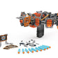 K'NEX Cyber-X C10 Crossover Legacy with Motor - Blasts up to 60 ft - 460 Pieces, 7 Builds, Targets, 10 Darts - Great Gift Kids 8+, includes 460 K'NEX