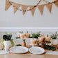 Modern Dinosaur Party Plates Kids Birthday, Baby Shower - Disposable Dino Paper Decorations, Cups, Napkins, Utensils, Toddler Boy/Girl Neutral Decor