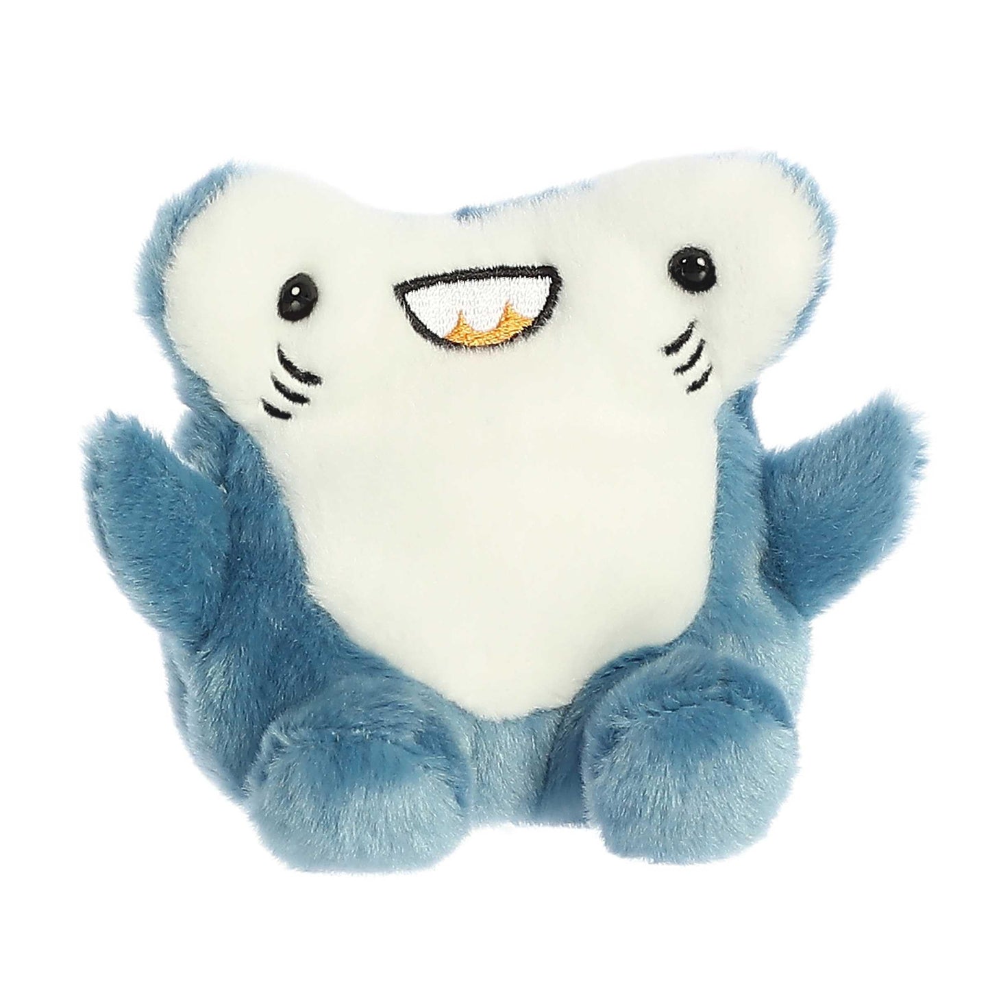 Aurora® Adorable Palm Pals™ Huddleston Hammerhead Shark™ Stuffed Animal - Fun Collectible Plush for Kids and Adult Collectors - Perfect for Decorating