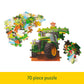 TOMY John Deere Farm Kids Puzzle - Kids and Toddler Puzzle with Large Durable Pieces - Toddler Learning Toys for Early Childhood Development - Kids