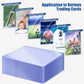 200 Pack 3"x4" Top loaders for Cards - 35pt Premium Hard Plastic Card Protectors, Plastic Card Sleeves, for Trading Baseball Game Sports Collectible