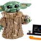 LEGO Star Wars: The Mandalorian Series The Child 75318 - Baby Yoda Grogu Figure, Building Toy, Collectible Room Decoration for Boys and Girls, Teens