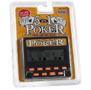 Poker 5 in 1 Handheld Game