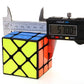 CuberSpeed Fisher Cube V2 Black Magic Cube Fisher Cube v2 Black Yileng 3x3x3 Speed Cube Puzzle