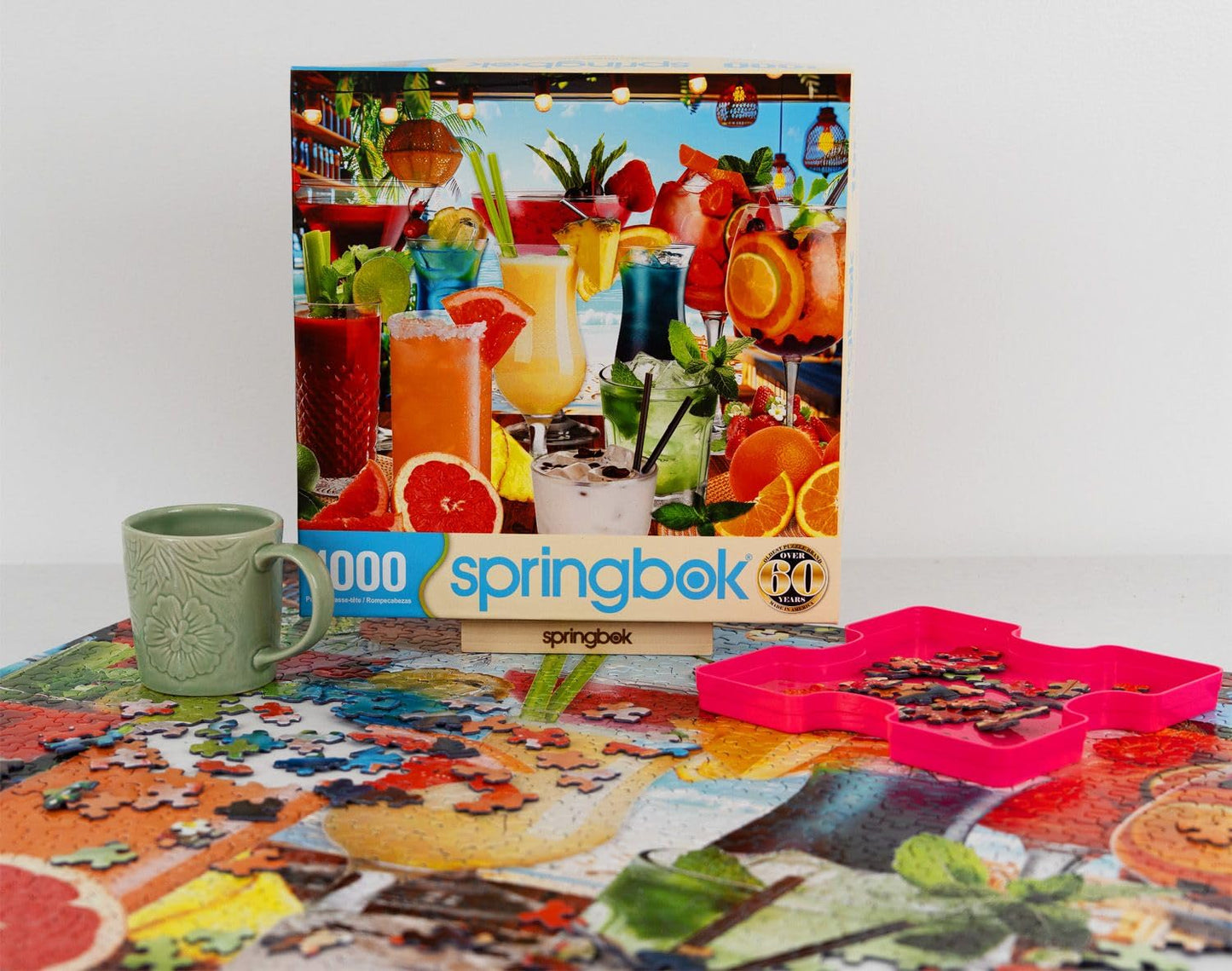 Springbok Summer Sips 1000 Piece Jigsaw Puzzle for Adults