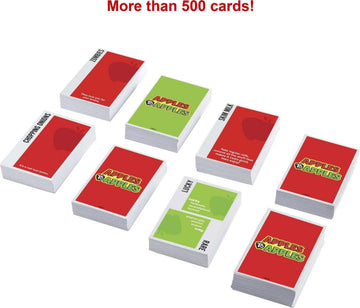 Mattel Games Apples to Apples Game of Comparisons for Parties & Family Reunions with 500+ Cards for 4 to 8 Players