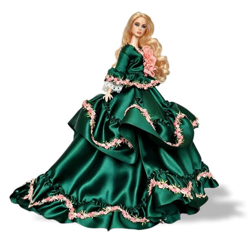 Vintage Rococo Victorian Ball Gown Dress for 1/6 BJD & 11.5-12 Inch Doll