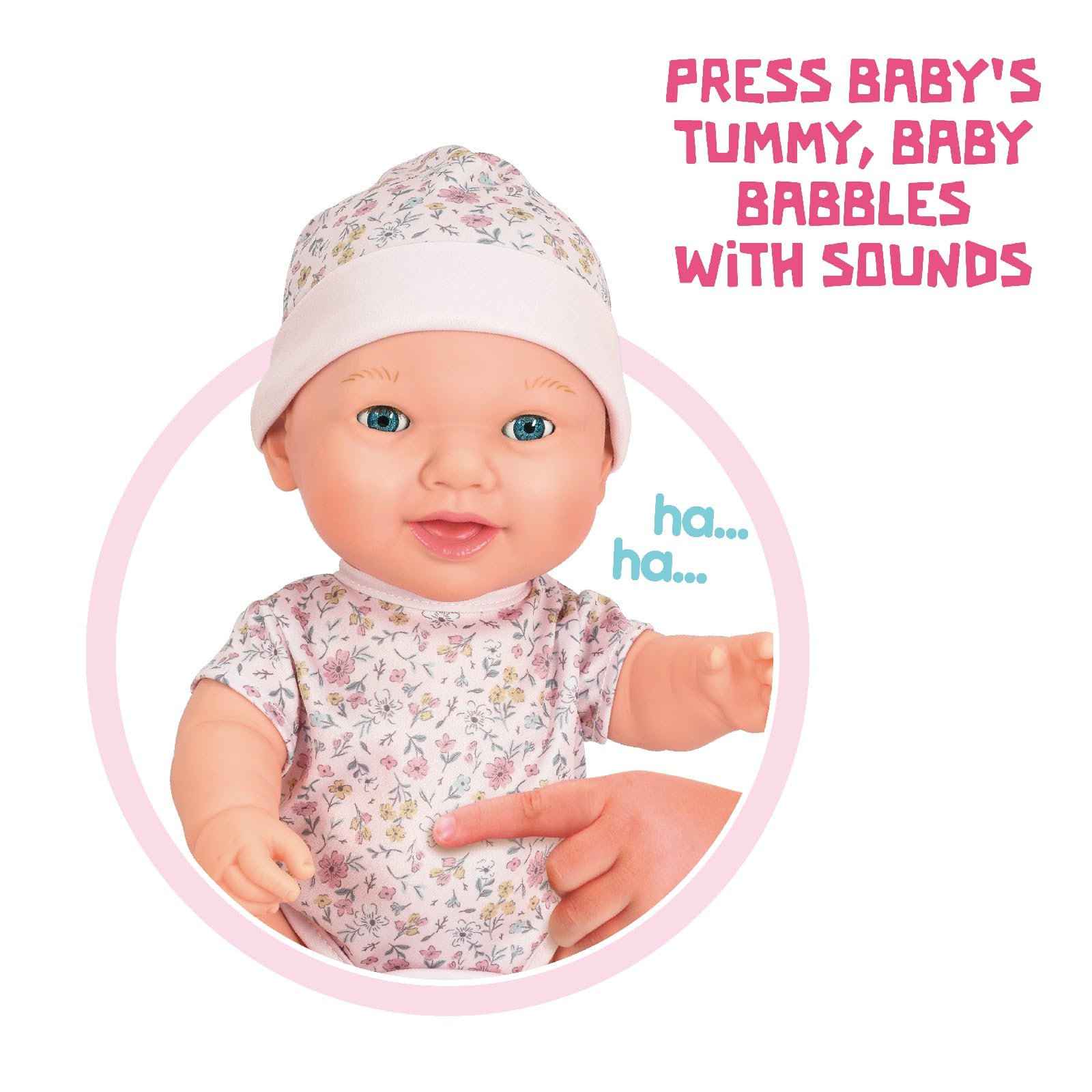 Mother Love Interactive Baby Dolls, 15 Inch Potty Training Doll