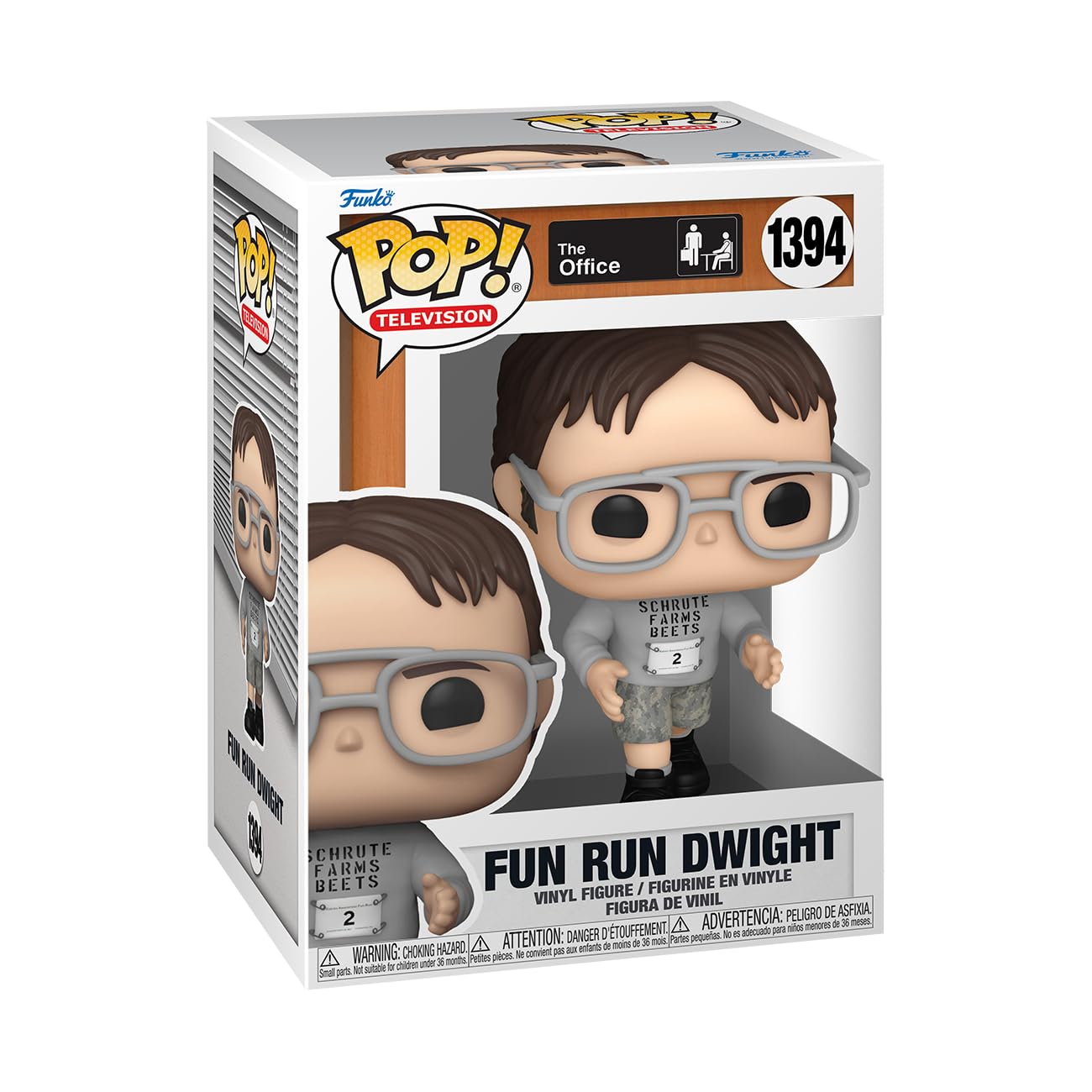 Funko POP! TV: The Office - Fun Run Dwight Schrute - Collectable Vinyl Figure - Gift Idea - Official Merchandise - for Kids & Adults - TV Fans - Model