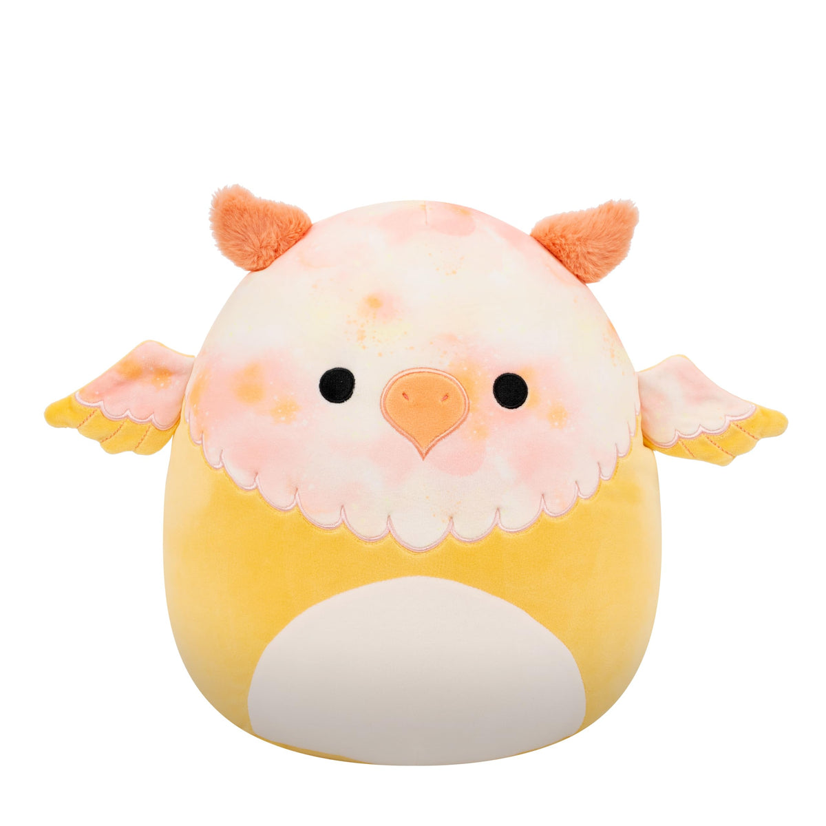 Squishmallows Original 12in Mito the Yellow Tie-Dye Griffin - Official Jazwares Plush (Medium-Sized)