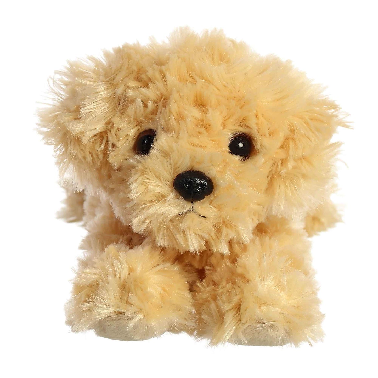 Aurora® Adorable Mini Flopsie™ Ginny Goldendoodle™ Stuffed Animal - Mini Companions Ready for Playful Adventures - for Kids All Ages, Toddlers