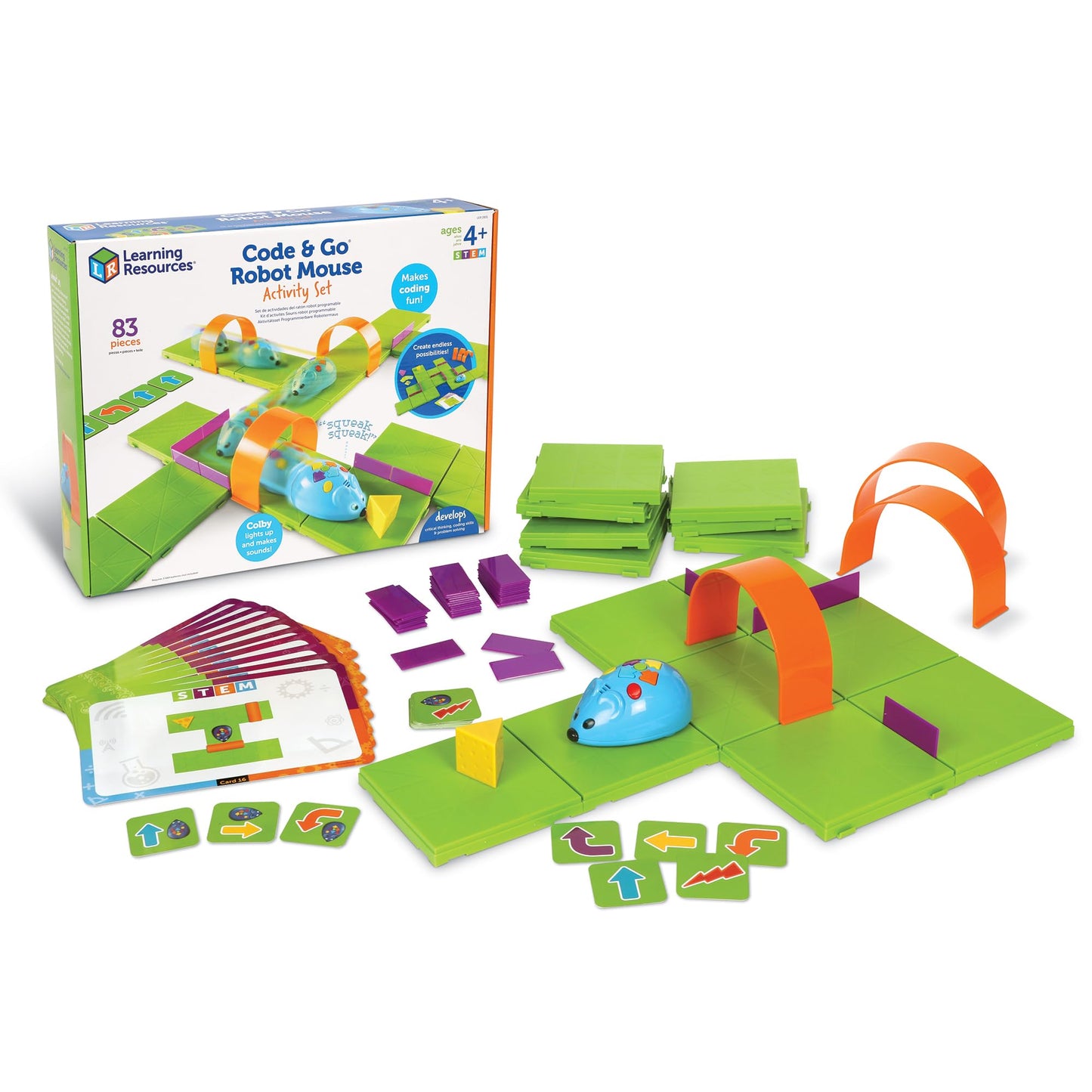 Learning Resources Code & Go Robot Mouse Activity Set