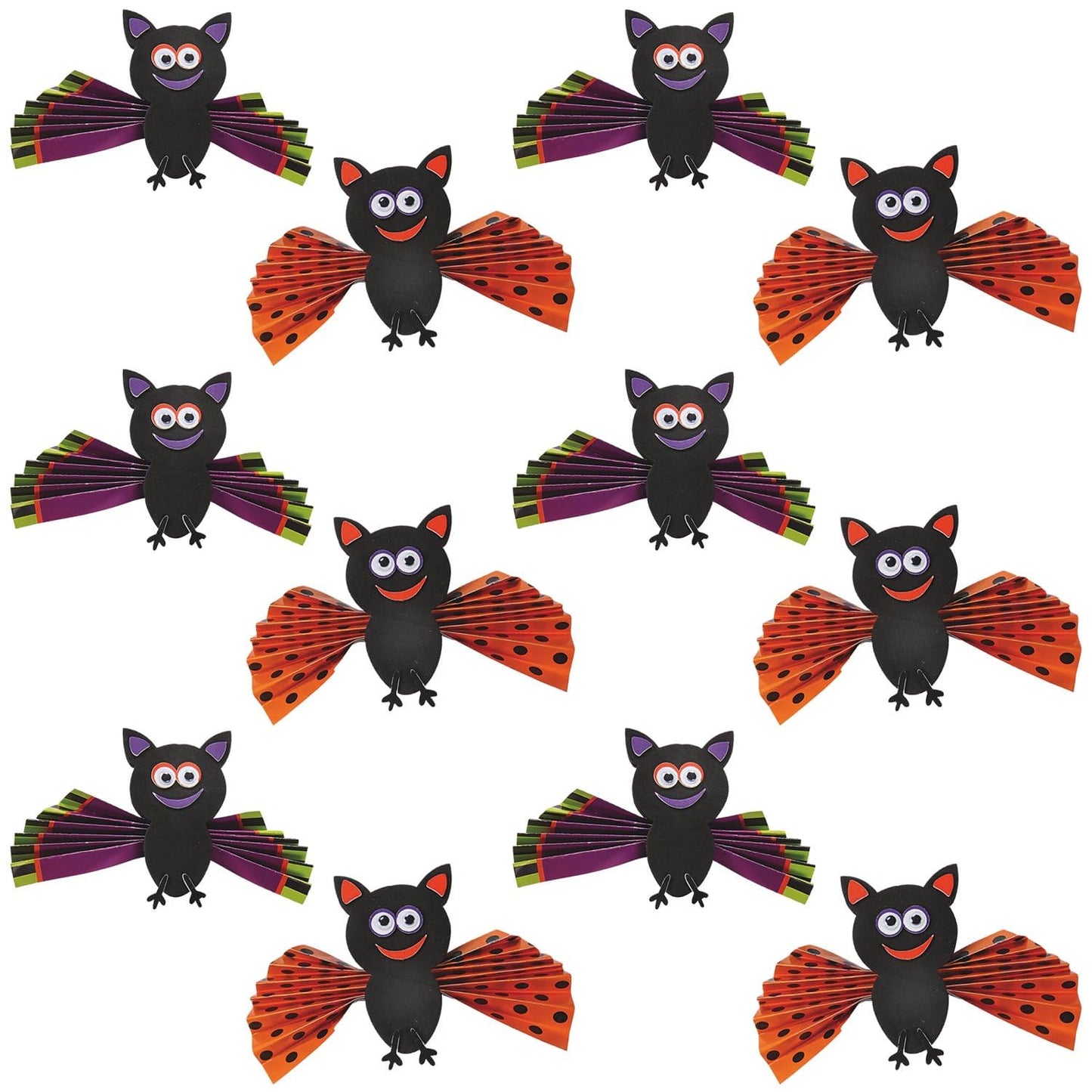 Halloween Bat Craft Kit Craft Kit -12 - Crafts for Kids and Fun Home Activities