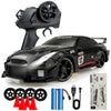 HTURCCOP 1:24 RC Drift 2.4GHz with LED Light Race Car Toys for Boys and Girls Aged 6+ Speed Adjustable up to 23Km/H, High-Speed RC Racing Cars Toy