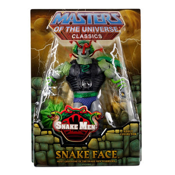 Masters of the Universe Classics Snake Face Figure He-Man