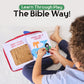 My Growing Season My Bible Quiet Book Interactive Fabric Activity for Kids | Educational Christian Toy for Toddlers & Preschoolers | Travel-Friendly