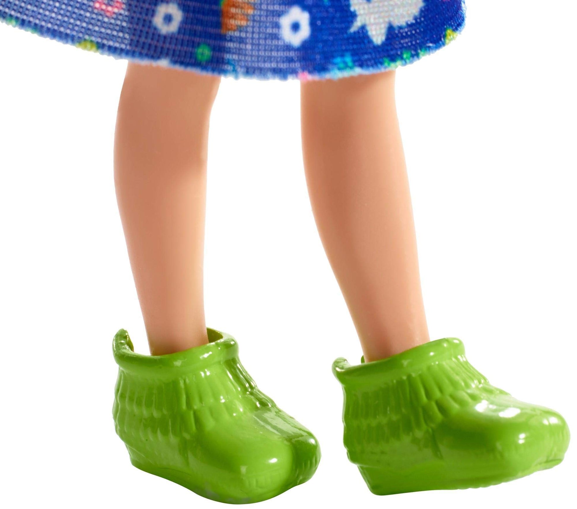 Barbie Club Chelsea Doll, 6-inch Blonde Wearing Dinosaur-Themed Look with Removable Skirt, for 3 to 7 Year Olds