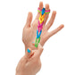 Shimmer 'n Sparkle Squish Magic Bubble Bands Loom Band Making kit, Friendship Bracelets Crafting Toy Rubber Bands Set