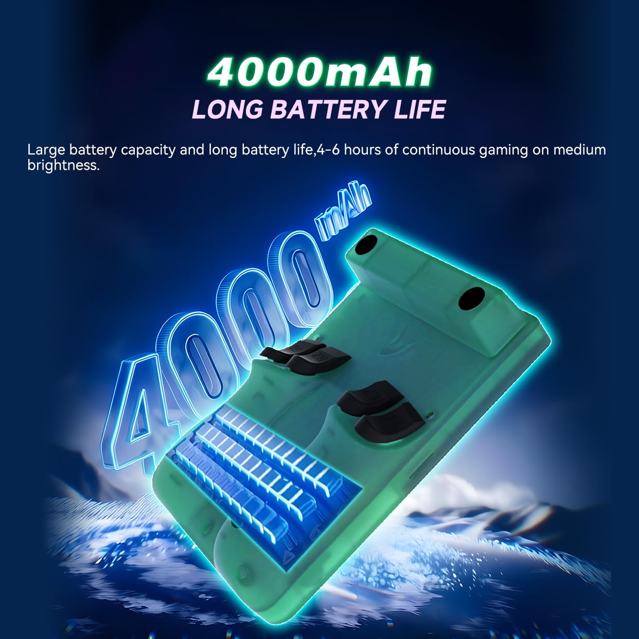 Newest R36MAX 2 Retro Handheld Game Console, 4.5" IPS 1024*768 Screen Portable Video Game Console ,Built in 128G Card & 22000 Games, 30+ Emulators