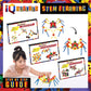 IQ BUILDER | STEM Learning Toys | Creative Construction Engineering | Fun Educational Building Blocks Toy Set for Boys and Girls Ages 5 6 7 8 9 10