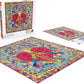 Buffalo Games - Sandhi Schimmel Gold - Junkmail Heart - 300 Piece Jigsaw Puzzle for Adults Ages 14 and Up -- Precision-Cut Pieces, Beautiful Artwork