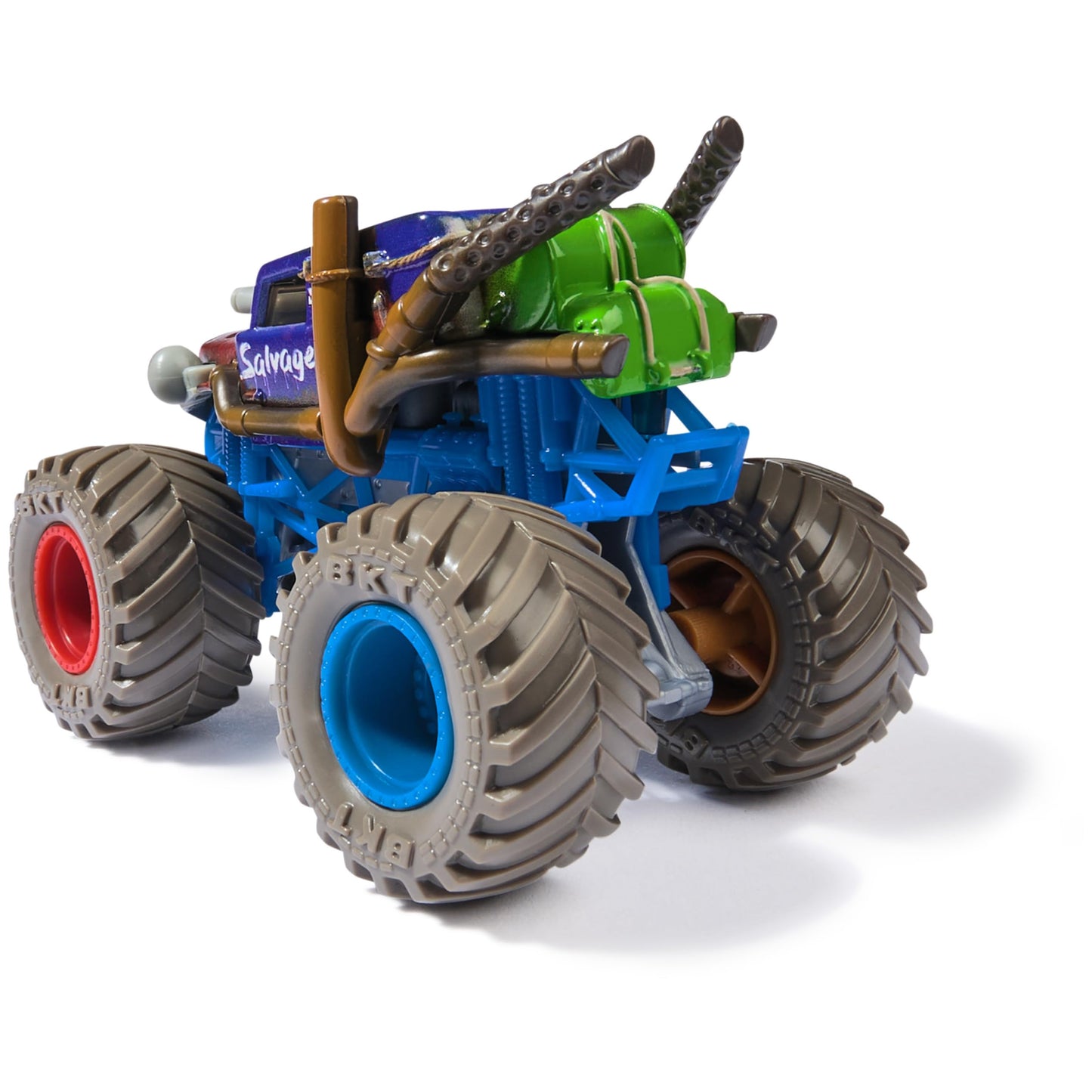 Monster Jam, Official Salvager Monster Truck, Die-Cast Vehicle, 1:64 Scale, Kids Toys for Boys Ages 3 and up