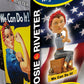 Royal Bobbles Rosie the Riveter Cultural Icon Collectible Bobblehead Statue