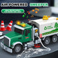 City Cleaning Truck with Real Water Spray | Street Sweeper Toy with Light & Sound Effects | Friction Garbage Truck Toys | Kids Trash Trucks | Holiday