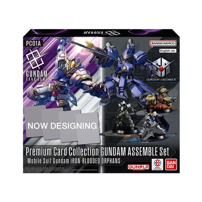 BANDAI Gundam Card Game Premium Card Collection Gundam Assemble Set - Mobile Suit Gundam Iron-Blooded Orphans (PC01A)