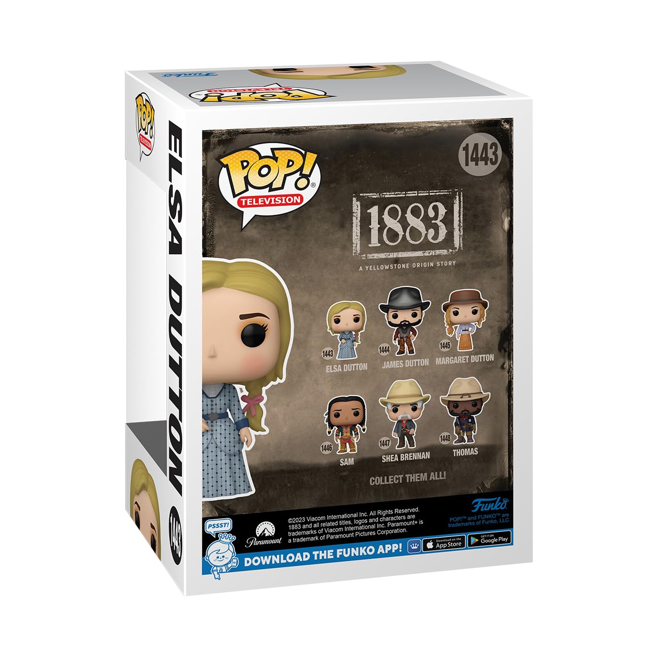 Funko POP! TV: 1883 - Elsa Dutton - Collectable Vinyl Figure - Gift Idea - Official Merchandise - for Kids & Adults - TV Fans - Model Figure for