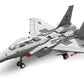 Apostrophe Games Fighter Jet Building Block Set - 227-Pcs F-15 Eagle Fighter Toys Set - Plane for Kids Older Than 10 and Adults - Compatible with All