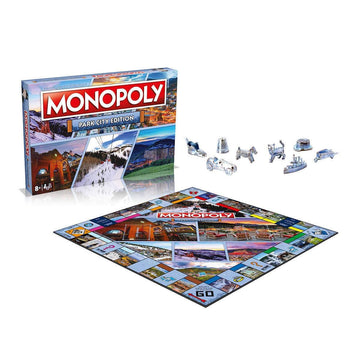 Monopoly Board Game Park City Edition: 2-6 Players Family Board Games for Kids and Adults, Board Games for Kids 8 and up, for Kids and Adults, Ideal