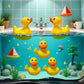 3Pcs Yellow Rubbers Ducks, Cute Small Rubbers Ducks Funny Rubber Ducky Car Accessories for Car Dashboard Decorations,Bath