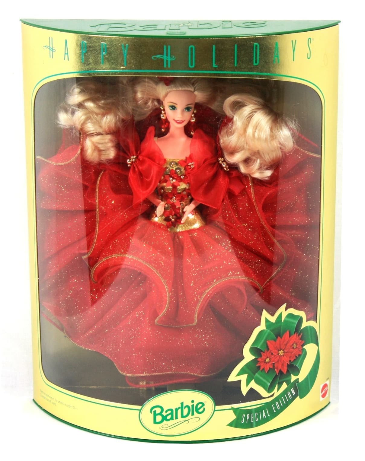 Happy Holidays Barbie Doll Hallmark Special Edition (1993)