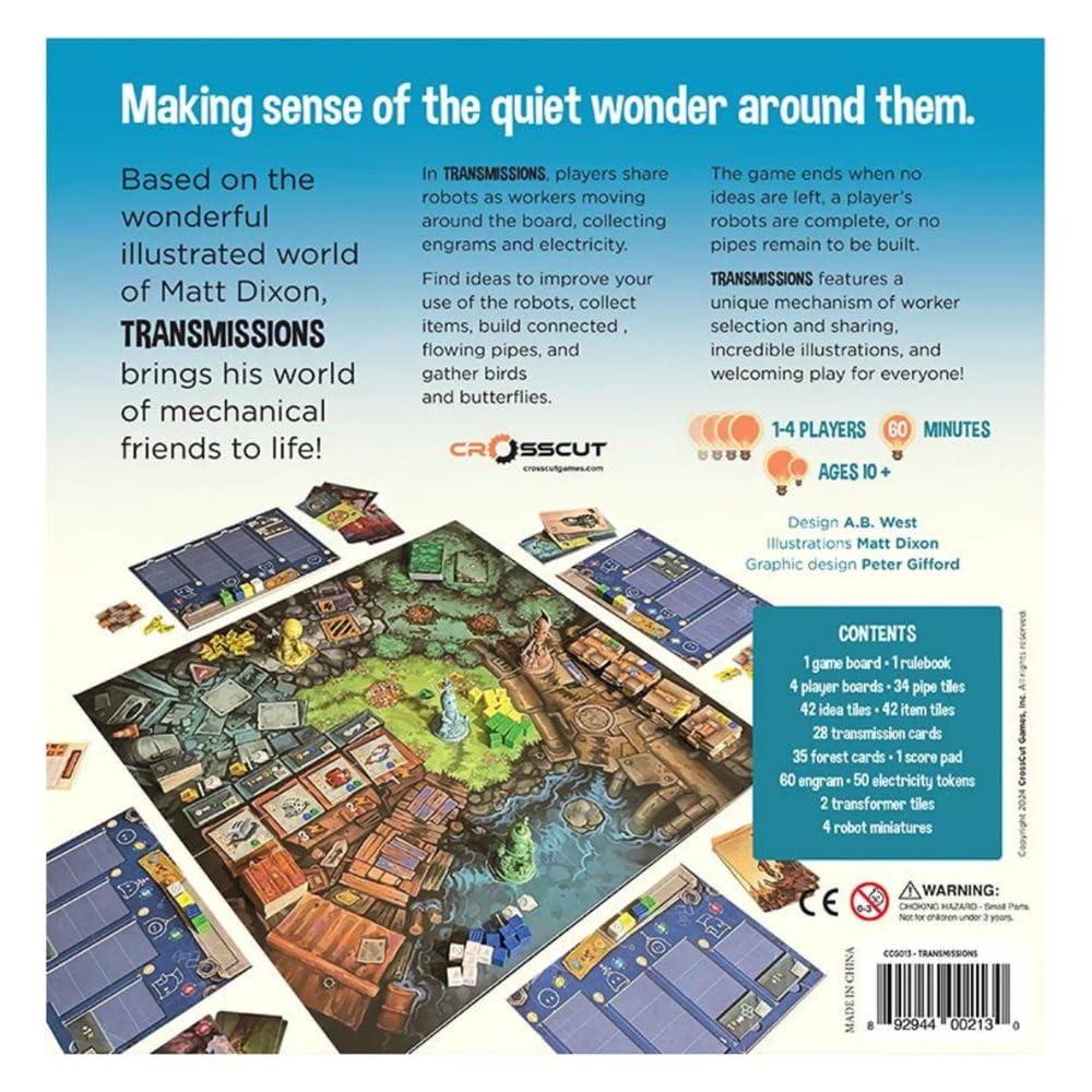 CrossCut Games: Transmissions the Board Game