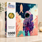 Cross & Glory | 1000 Piece Jigsaw Puzzles for Adults | Tropics on The Moon