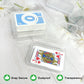 8 Pcs Playing Card Storage Box Set,3 Size Clear Plastic Playing Game Card Cases, Mixed Size Card Game Storage Organizer Boxes for UNO Cards, Trading
