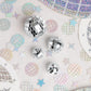 xo, Fetti Disco Ball Mini Cake Topper - 4 Pieces | Eras Birthday Supplies, Bday Cake Decoration, Last Disco Bachelorette Party