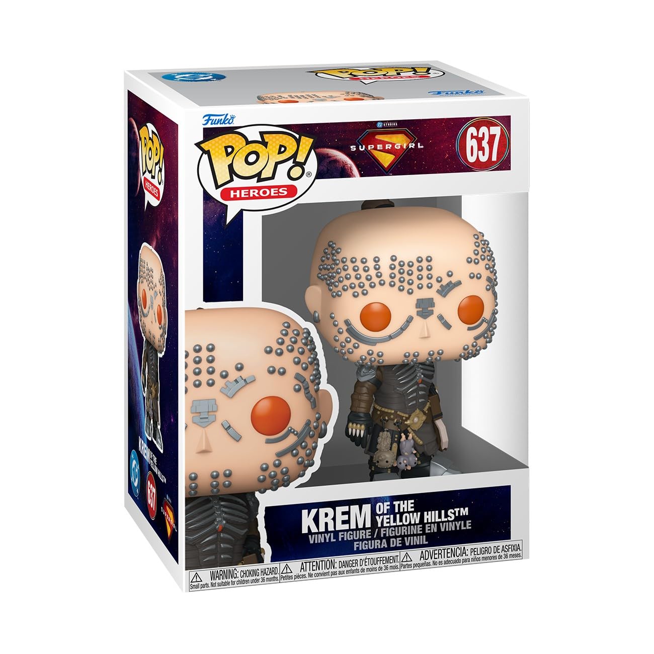 Funko Pop! Movie: Supergirl - Krem of the Yellow Hills - Collectable Vinyl Figure - Gift Idea - Official Merchandise - Toys for Kids & Adults - Marvel