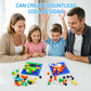 HEGYINI Pixel Art Kit for Kids Ages 5-8-12 - STEM Building Toy with 400+ Colorful Cubes & Challenge Cards | Fine Motor Skills, Math & Coding