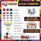 IQ BUILDER | STEM Learning Toys | Creative Construction Engineering | Fun Educational Building Blocks Toy Set for Boys and Girls Ages 5 6 7 8 9 10