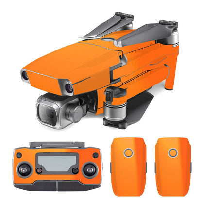 SopiGuard 3M Gloss Bright Orange Vinyl Sticker Skin for DJI Mavic 2 Pro/Zoom