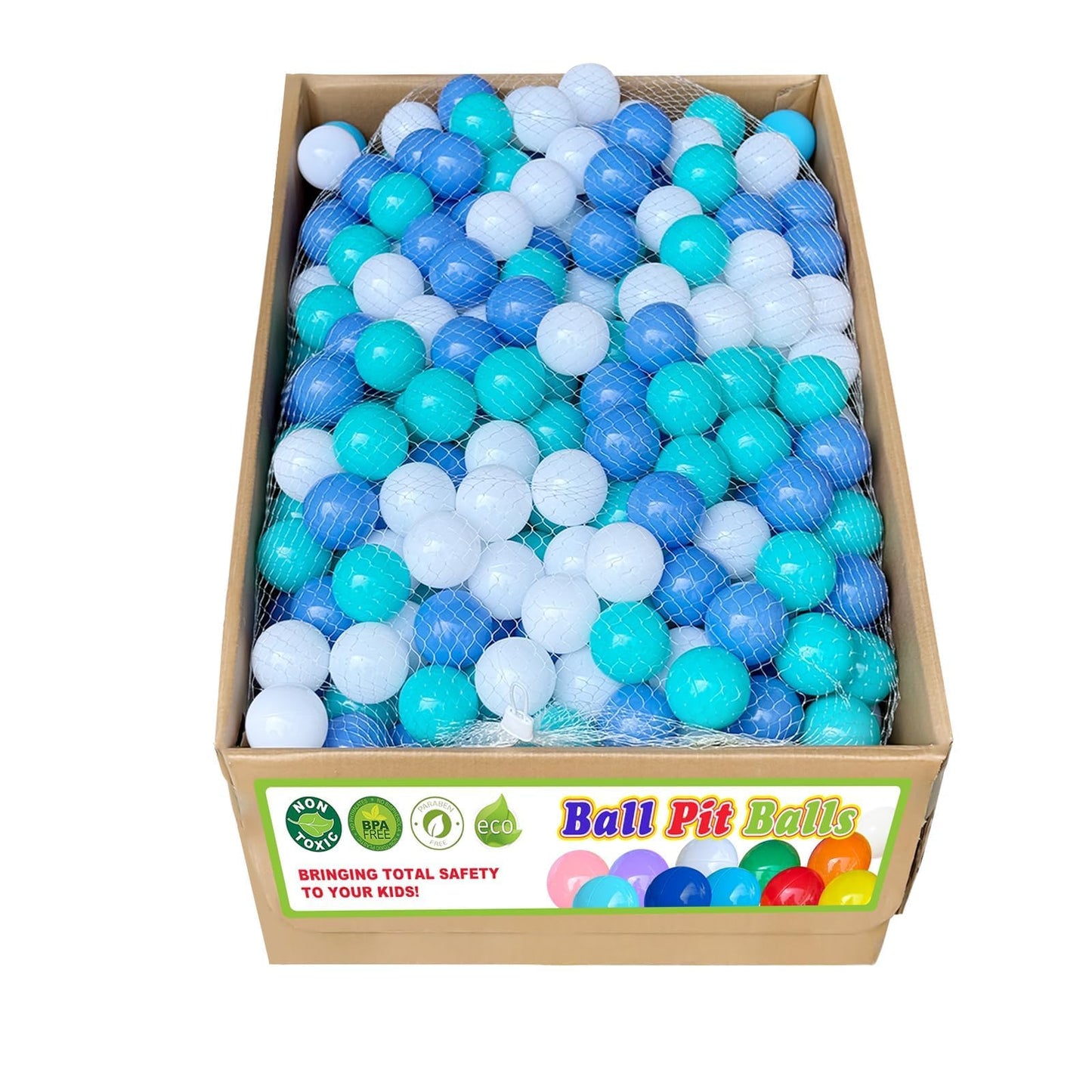 500 Blue Ball Pit Balls for Toddlers Kids Play Balls for Dog Ball Pit