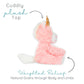 Princess Pink Unicorn - Microwavable & Weighted Plush Stuffed Animal - Heated Plushie for Warmth - Cute, Soft, Cozy Toy for Adults & Children (Boys