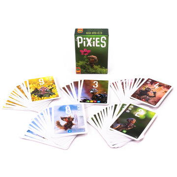 Pixies Card Game - Colorful Card Drafting Strategy Game, Quick & Fun Family Game for Kids & Adults, Ages 8+, 2-5 Players, 30 Minute Playtime, Made by