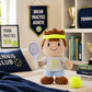 Olivia Martini Tennis Plush Toy for Kids - 10 Inch Sports Player Stuffed Animal, for Boys, Girls & Tennis Lovers, Soft Plush Doll for Bedroom Decor